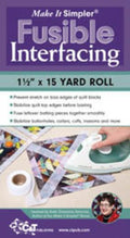 Make It Simpler Fusible Interfacing 1-1/2in x 15yd
