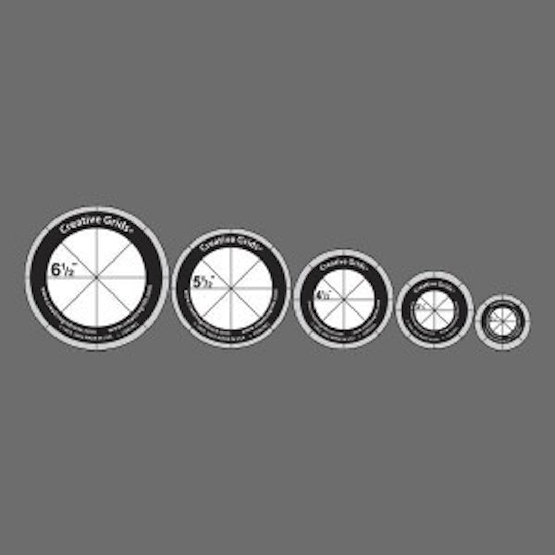 Creative Grids Quilting Ruler Circles
