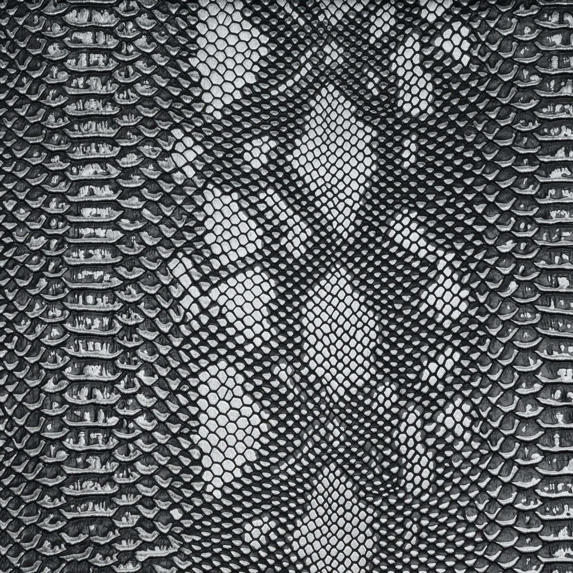 AMAZON EMBOSSED SNAKE PRINT VINYL UPHOLSTERY FABRIC BY THE YARD