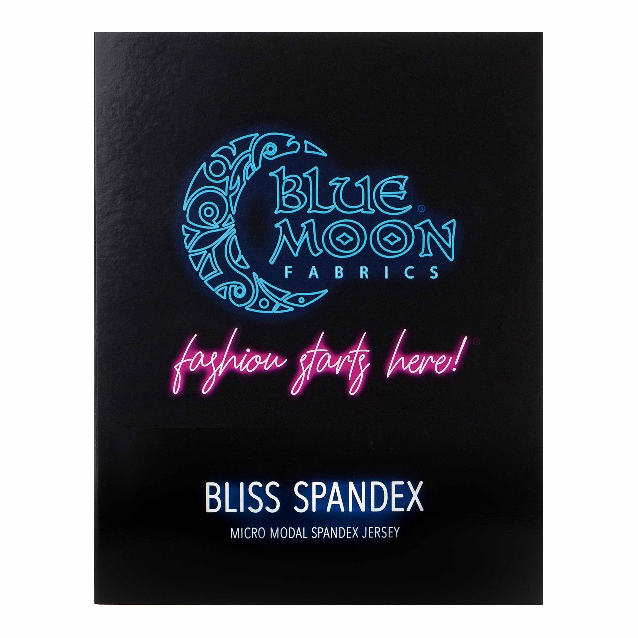 HK485 - Bliss Micro Modal Spandex Jersey Color Card | Blue Moon Fabrics