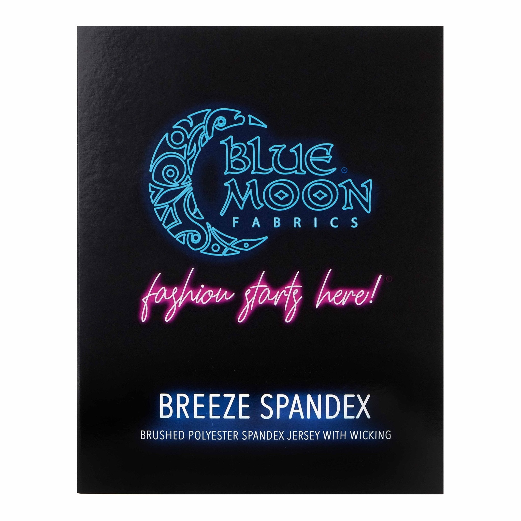 HK422W - Breeze Spandex Jersey with Wicking Color Card | Blue Moon Fabrics