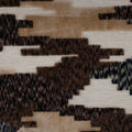CADIZ - GEOMETRIC PATTERN CUT VELVET UPHOLSTERY FABRIC BY THE YARD