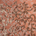 Cottage Garden Stretch Lace Sequin Fabric | Blue Moon Fabrics
