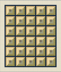Summer Home - Log Cabin Quilt Kit