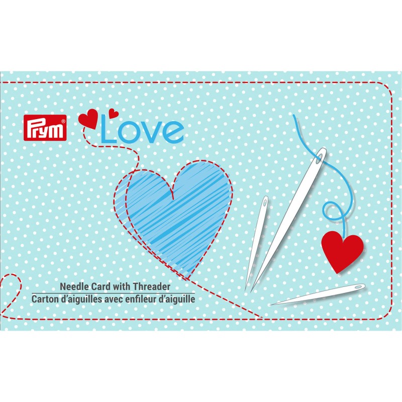Needle Card With Threader