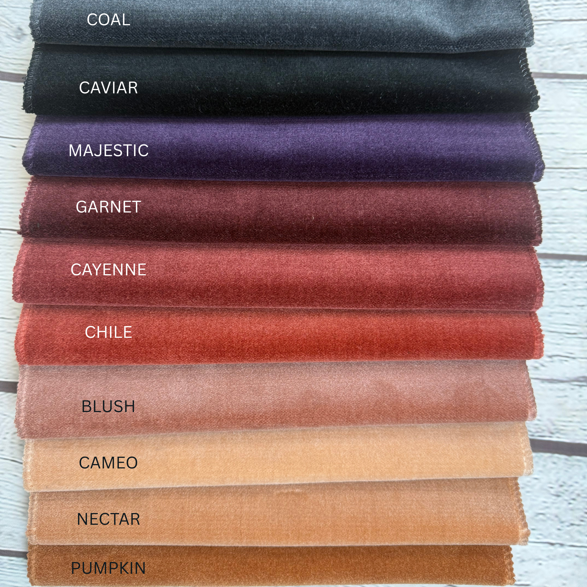 DEVERAUX – Premium Velvet Fabric By The Yard