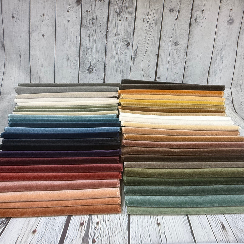 Mila Mini Mohair Velvet Upholstery Fabric by the Yard | Top Fabric