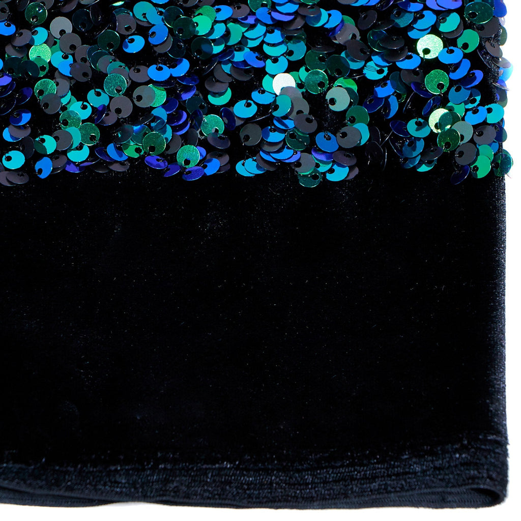 Duchess Stretch Velvet Sequin Fabric | Blue Moon Fabrics