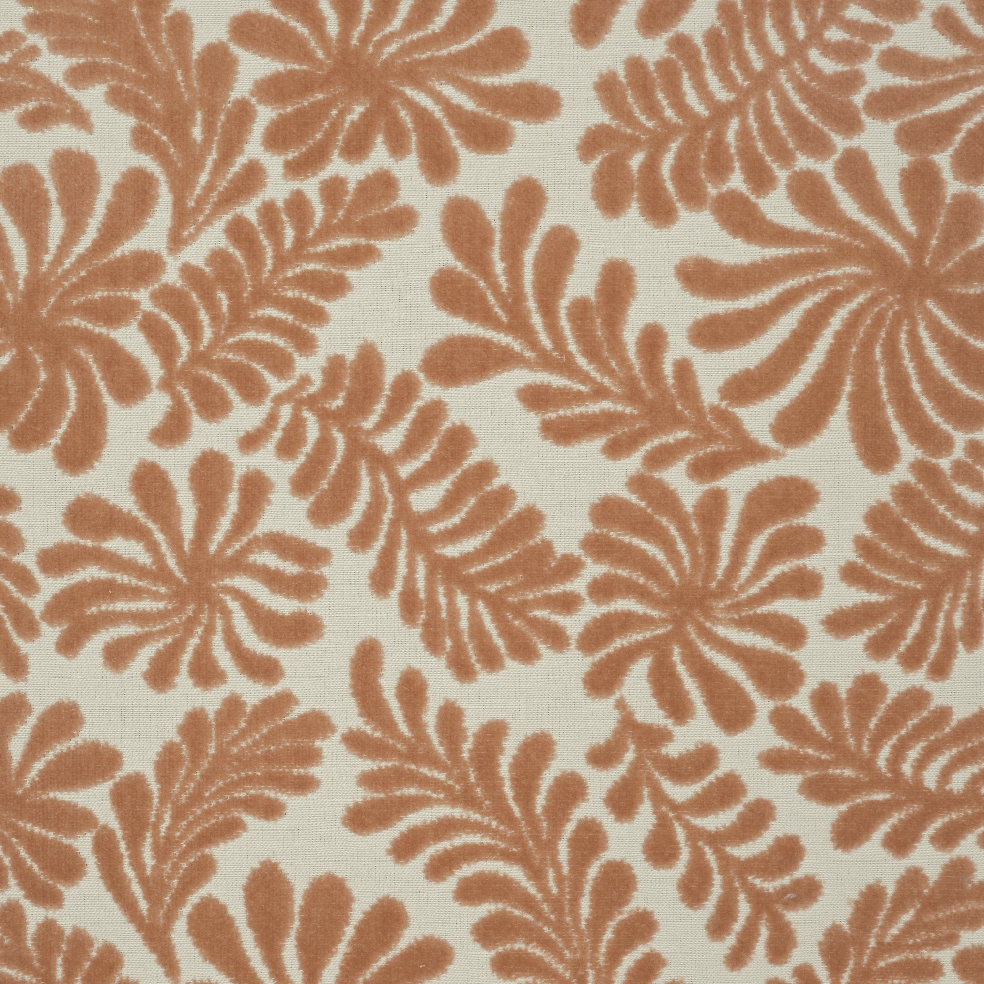 EDEN - BOTANICAL CUT VELVET UPHOLSTERY FABRIC BY THE YARD