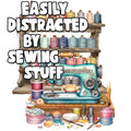 Easily Distracted Fabric Panel
