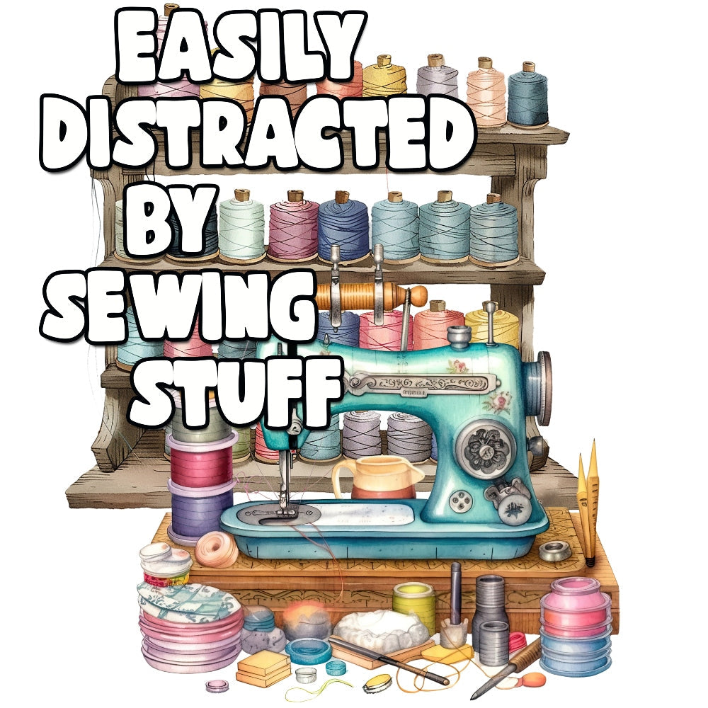 Easily Distracted Fabric Panel