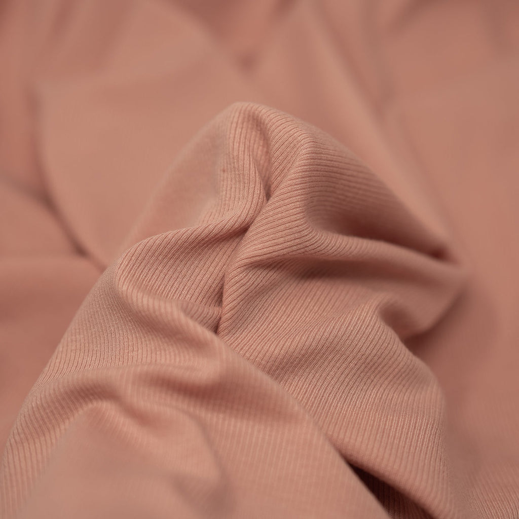 HK488 - Embody Tencel Lyocell Spandex Rib Jersey Fabric | Blue Moon Fabrics
