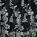 Eve Embroidered Mesh Fabric | Blue Moon Fabrics