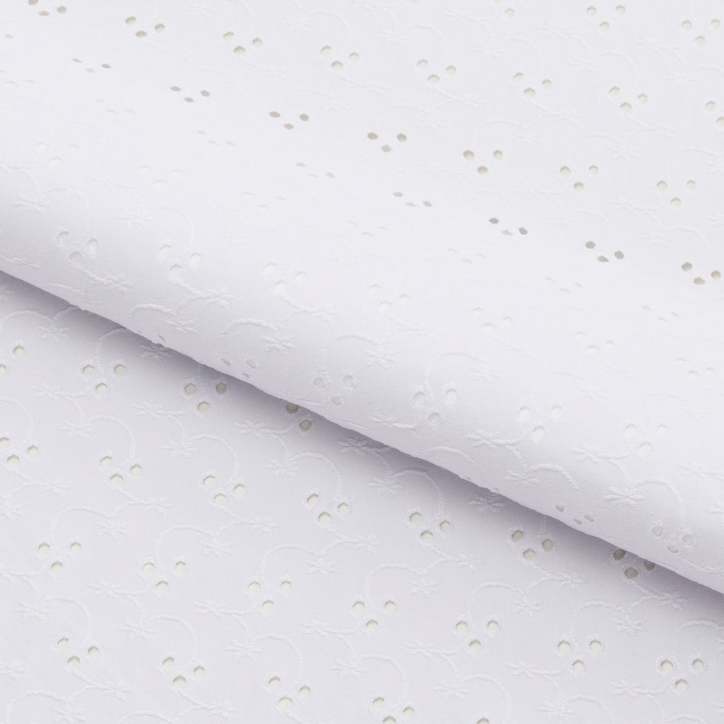 EL6022 - Eyelet Polyester Spandex Jacquard Fabric | Blue Moon Fabrics