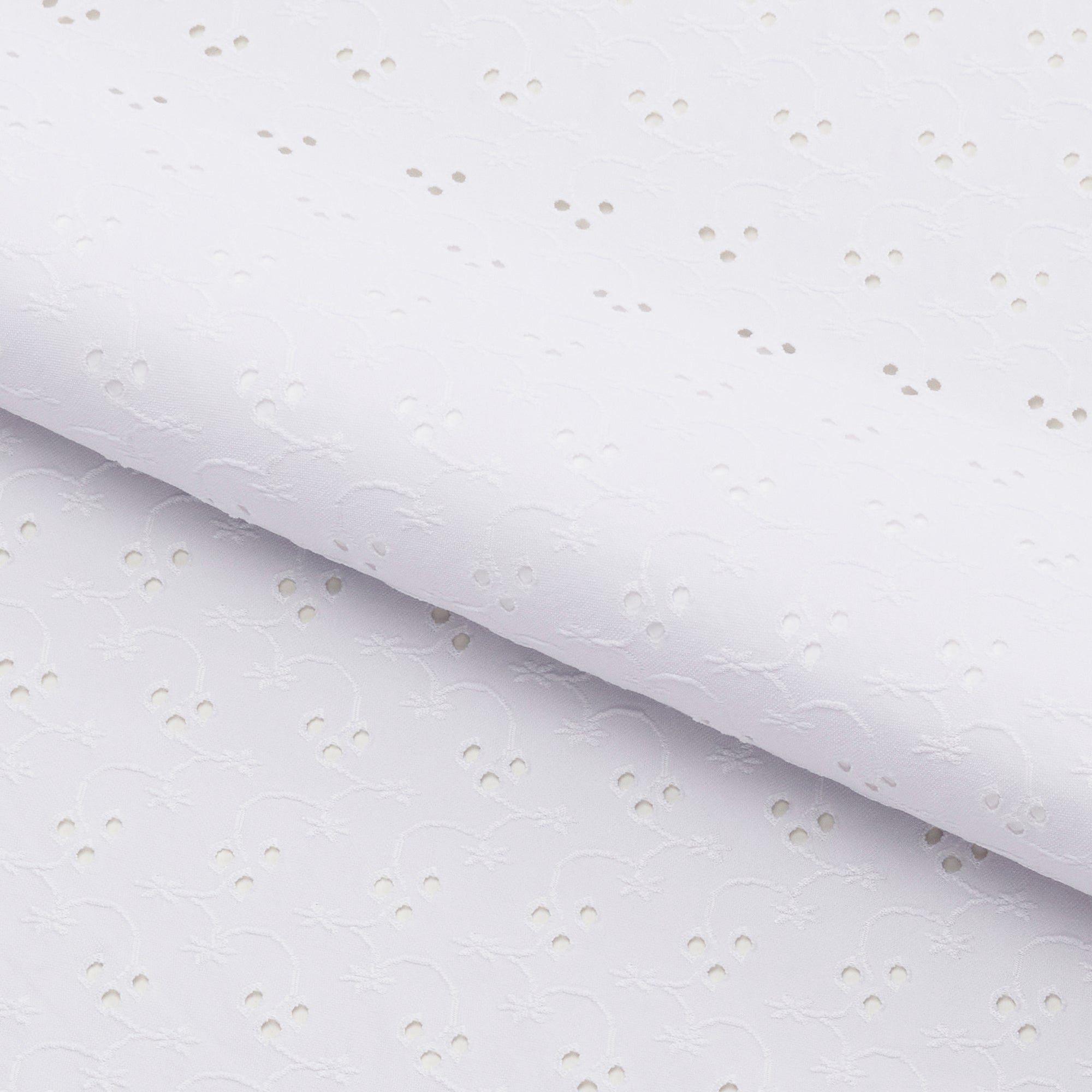 EL6022 - Eyelet Polyester Spandex Jacquard Fabric | Blue Moon Fabrics