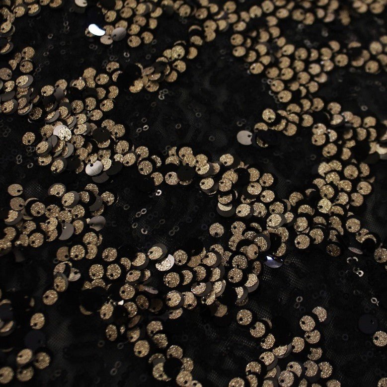 Fame Stretch Mesh Sequin Fabric | Blue Moon Fabrics