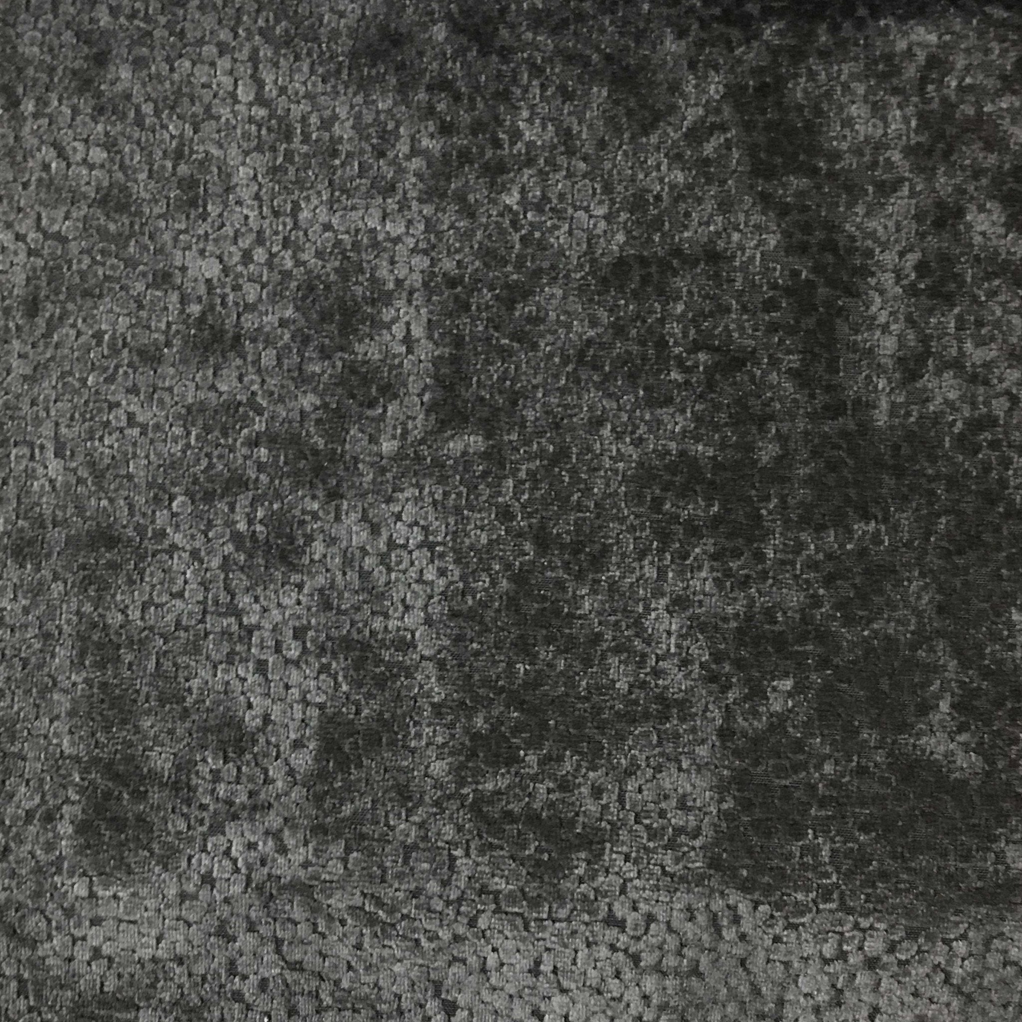 TUSCANY DOTS - HIGH QUALITY BURNOUT VELVET UPHOLSTERY FABRIC BY THE YARD