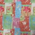 MALASANA - FLORAL PATTERN PRINTED UPHOLSTERY FABRIC WITH BACKING BY THE YARD