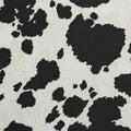 SAFARI - COW, LA ZOO SHORT PILE VELVET DRAPERY AND UPHOLSTERY FABRIC BY THE YARD