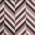 LEYTON - GEOMETRICAL STRIPED JACQUARD UPHOLSTERY FABRIC BY THE YARD