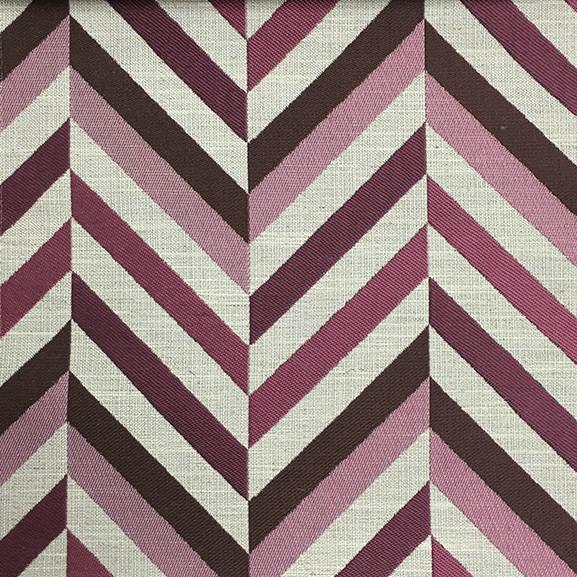LEYTON - GEOMETRICAL STRIPED JACQUARD UPHOLSTERY FABRIC BY THE YARD