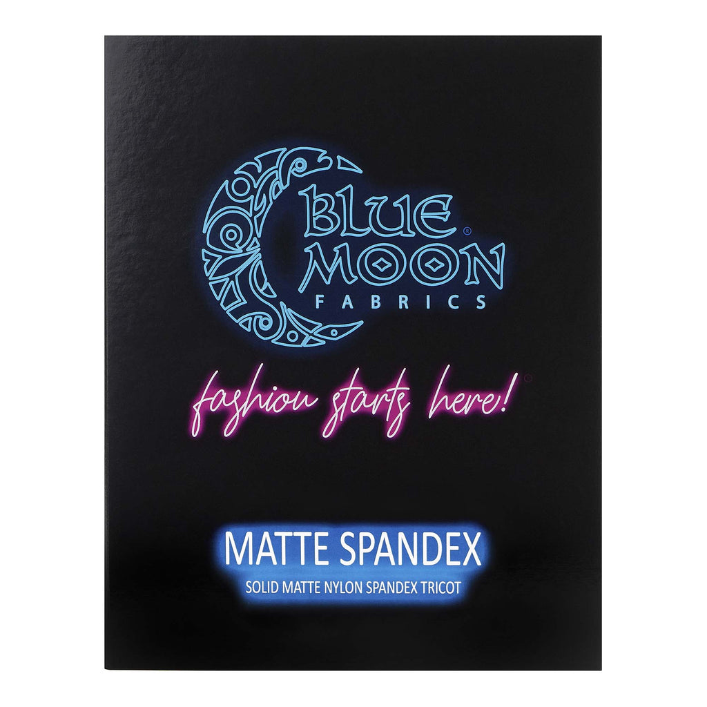 NTL1 - Matte Nylon Spandex Color Card with Expansion Card | Blue Moon Fabrics