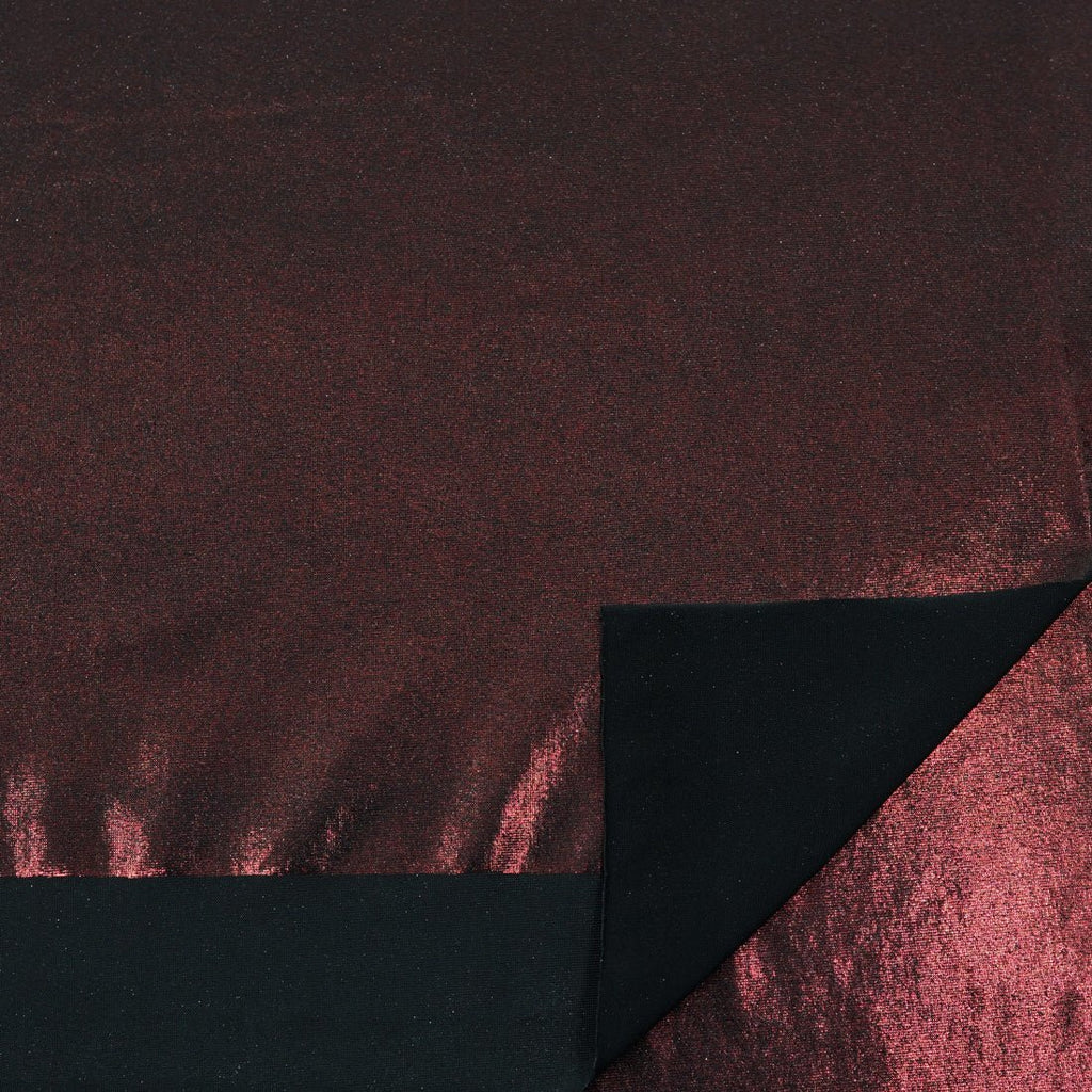 Mercury Titanium Foiled Spandex Fabric | Blue Moon Fabrics