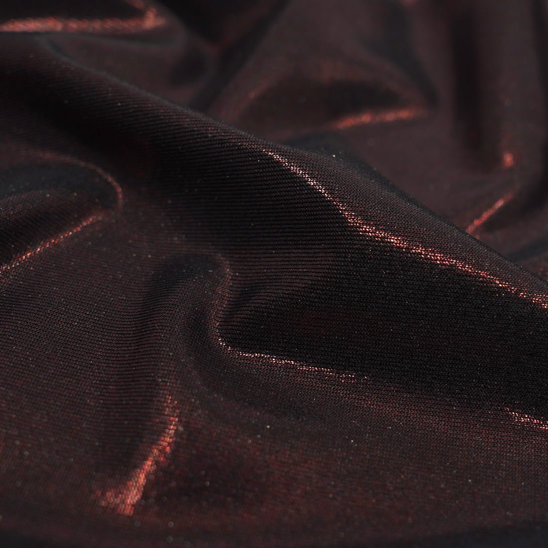 Mercury Titanium Foiled Spandex Fabric | Blue Moon Fabrics