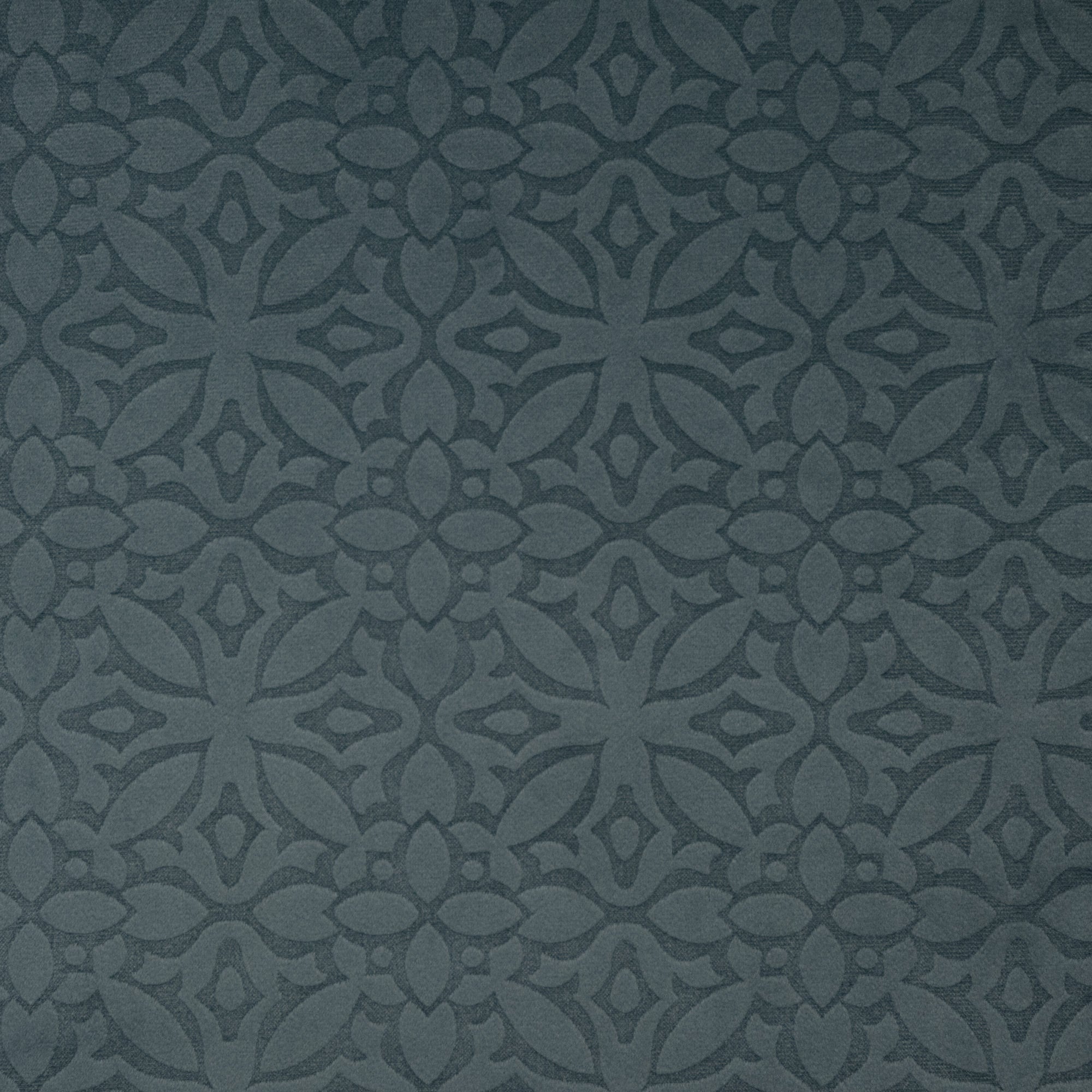 MILOS - EMBOSSED VELVET INSPIRED BY MOROCCAN TILES, UPHOLSTERY FABRIC BY THE YARD