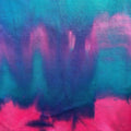 Midnight Blue Tie Dyed Foiled Spandex Fabric | Blue Moon Fabrics