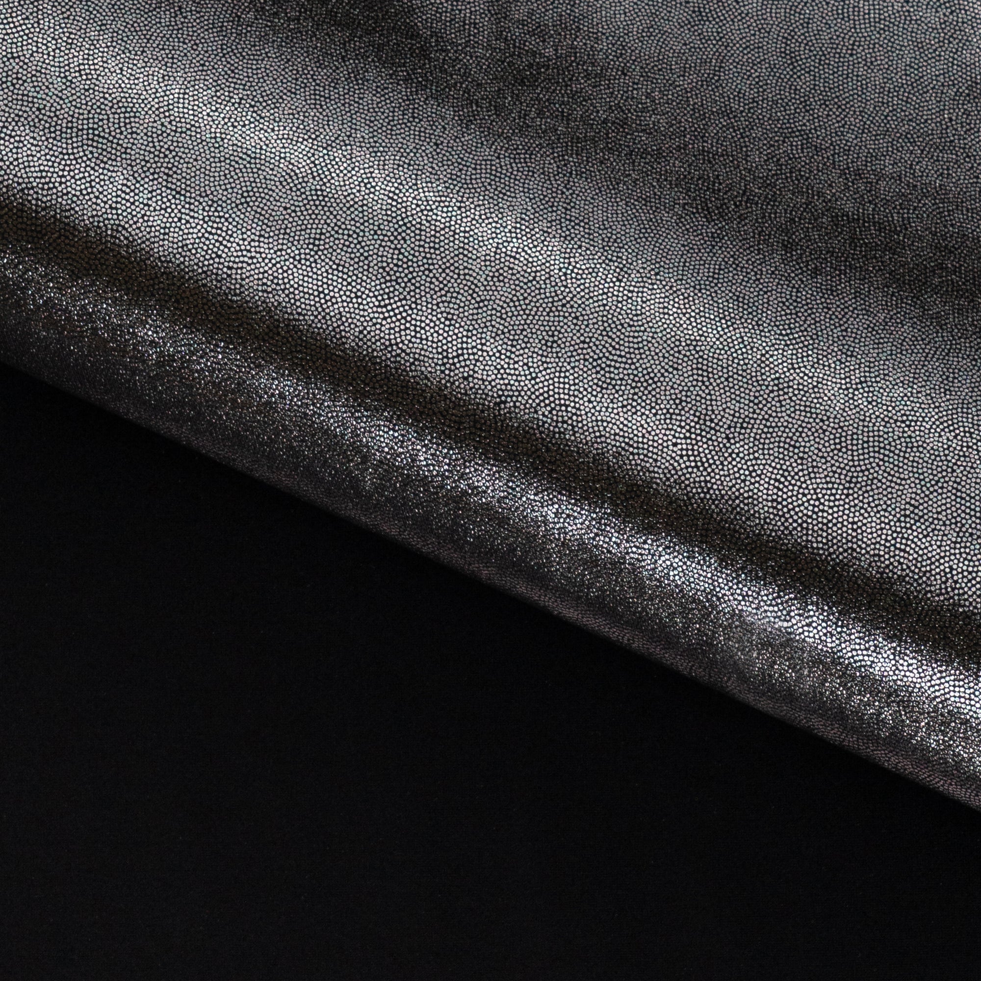 Mystique Foiled Spandex Fabric | Blue Moon Fabrics