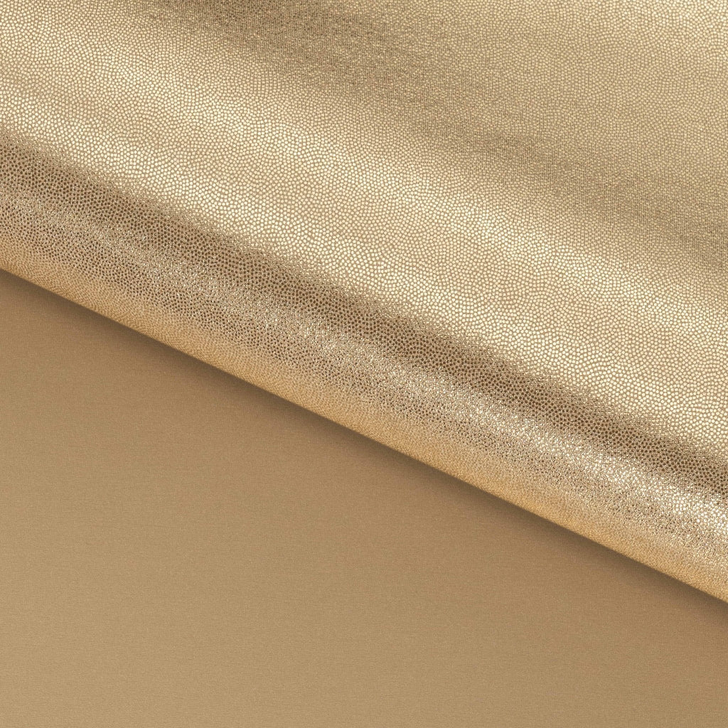 Mystique Foiled Spandex Fabric | Blue Moon Fabrics