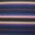 Fun Tribal Stripe Printed Spandex | Blue Moon Fabrics