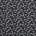 Crescent Moon Sky Printed Spandex | Blue Moon Fabrics