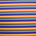 Rainbow Stripes Printed Spandex | Blue Moon Fabrics