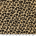 Cream Leopard Printed Spandex | Blue Moon Fabrics