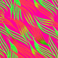 Abstract Tossed Fronds Printed Spandex Fabric | Blue Moon Fabrics
