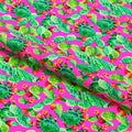 Cactus Leaves Printed Spandex Fabric | Blue Moon Fabrics
