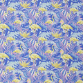 Pastel Flamingos and Palms Printed Spandex | Blue Moon Fabrics