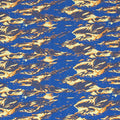 Abstract Topographic Printed Spandex Fabric | Blue Moon Fabrics