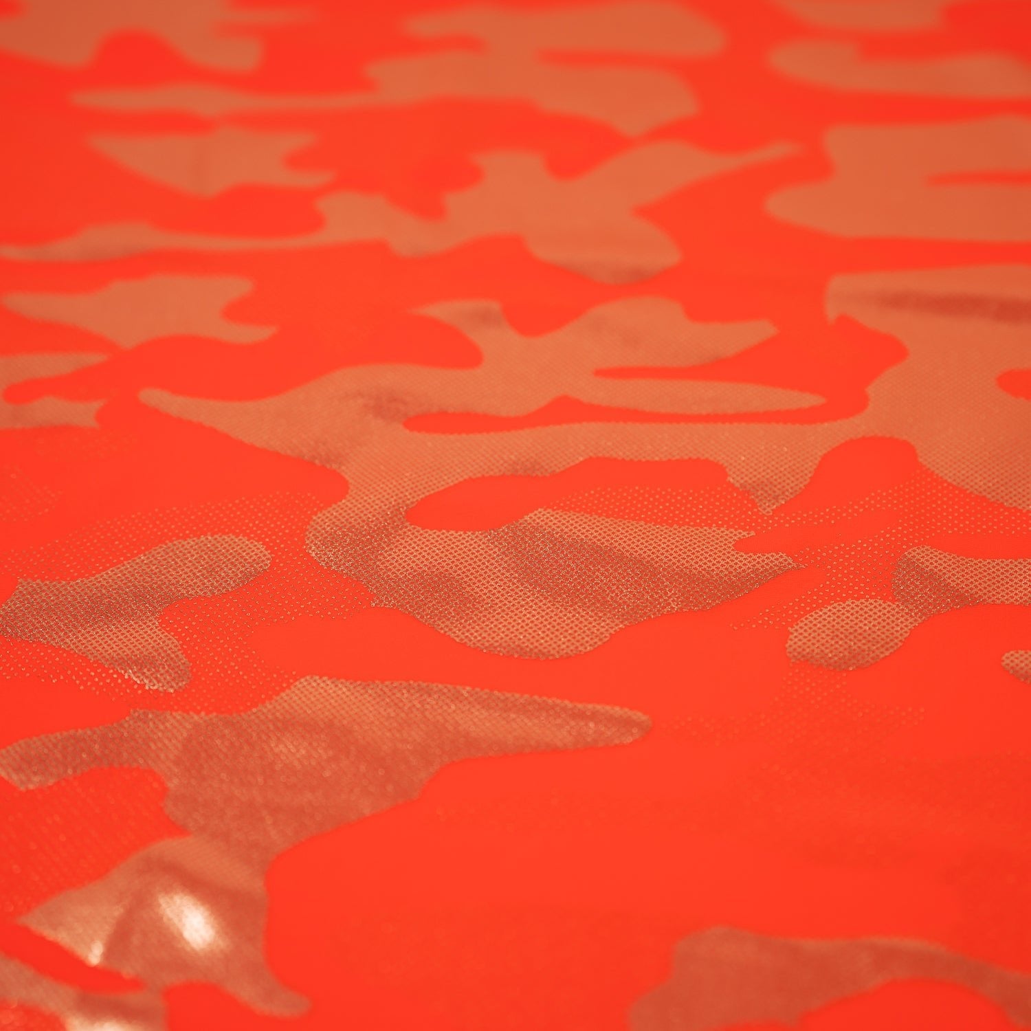 Neon Nugi Foil Printed Cationic Spandex Fabric | Blue Moon Fabrics