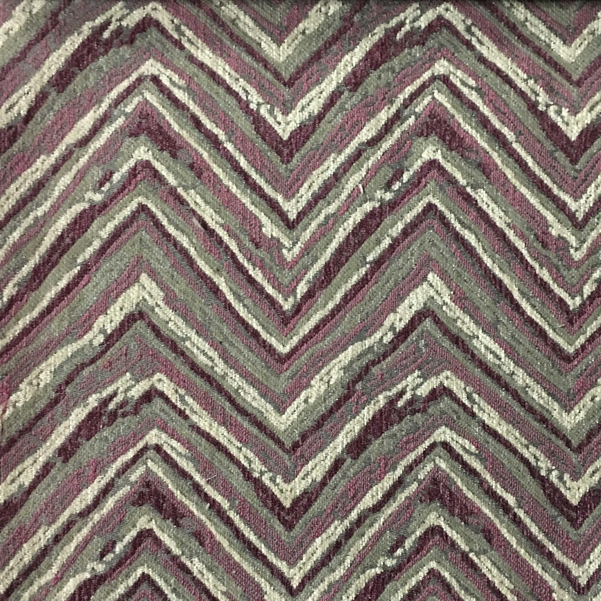 UNION- CHEVRON PATTERN HEAVY CHENILLE UPHOLSTERY FABRIC BY THE YARD