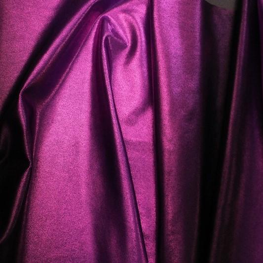 Ombre Mystique Foiled Spandex Fabric | Blue Moon Fabrics