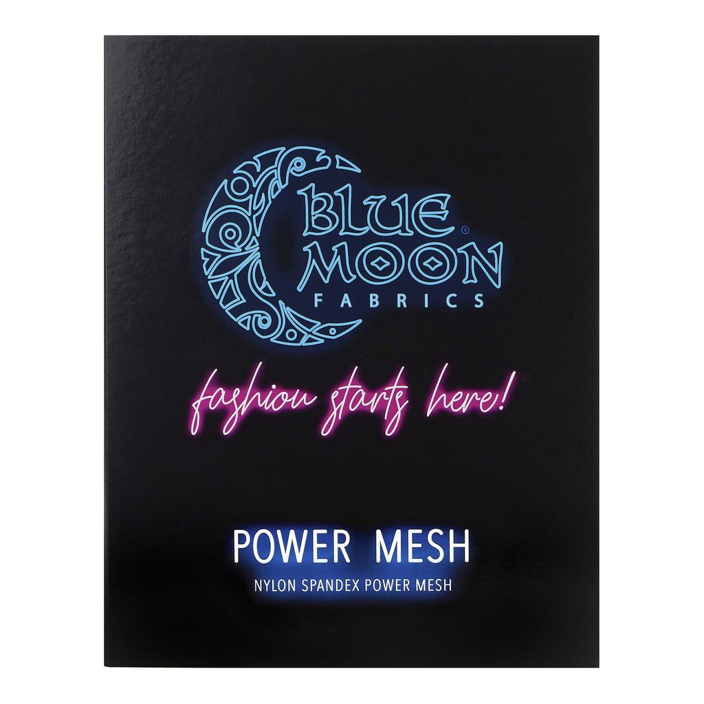 PW8 - Power Mesh Color Card with Expansion Card | Blue Moon Fabrics