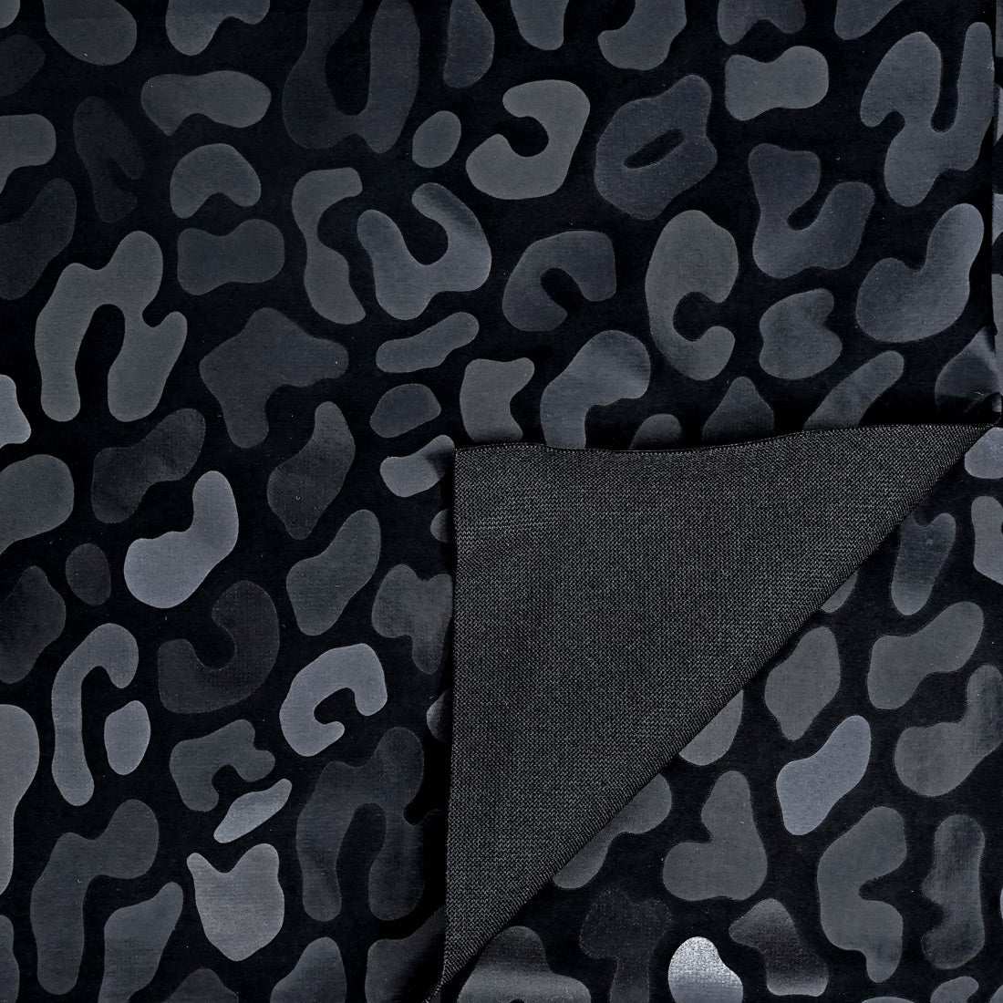 HK504 - Prowl Polyester spandex Slick Vinyl Fabric | Blue Moon Fabrics