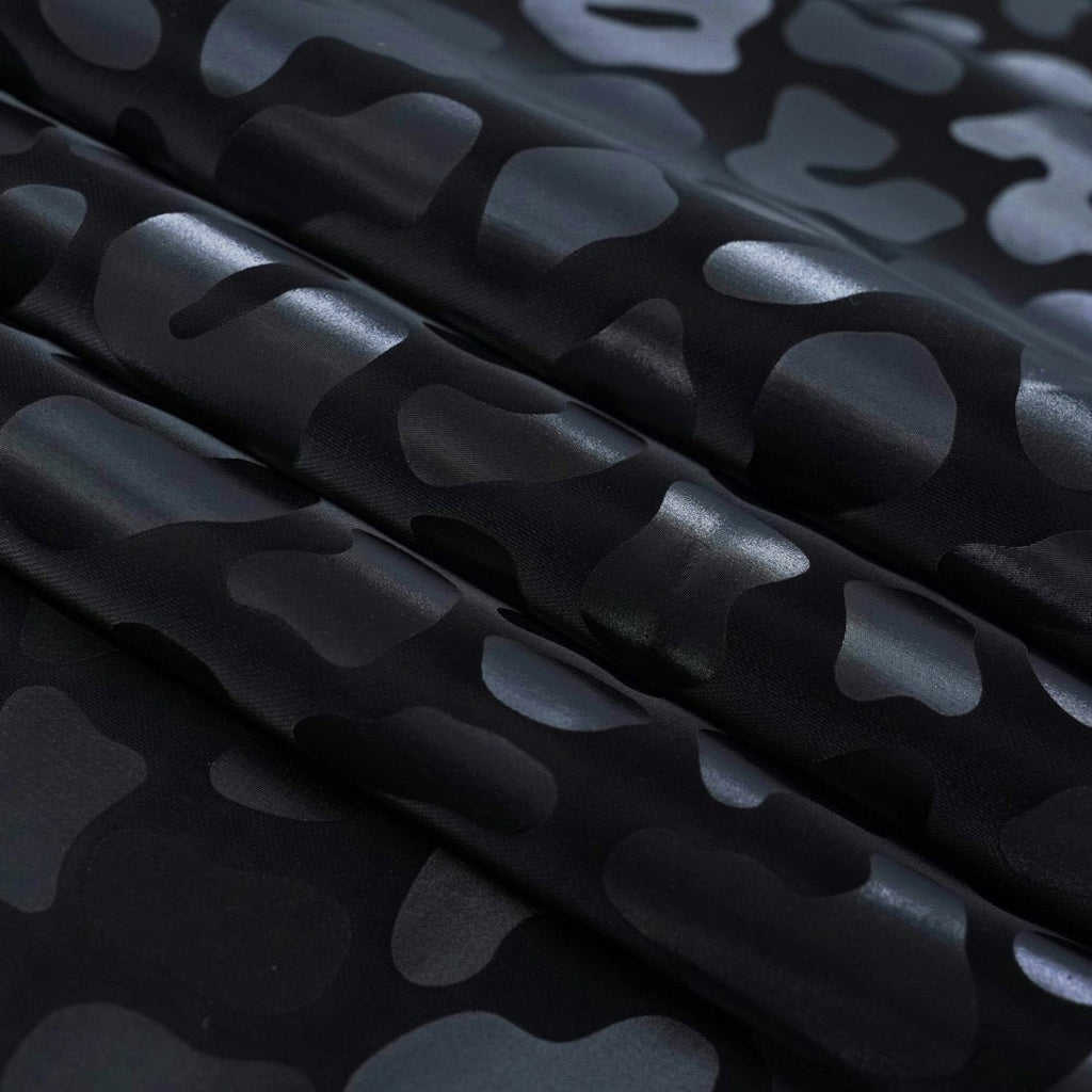 HK504 - Prowl Polyester spandex Slick Vinyl Fabric | Blue Moon Fabrics