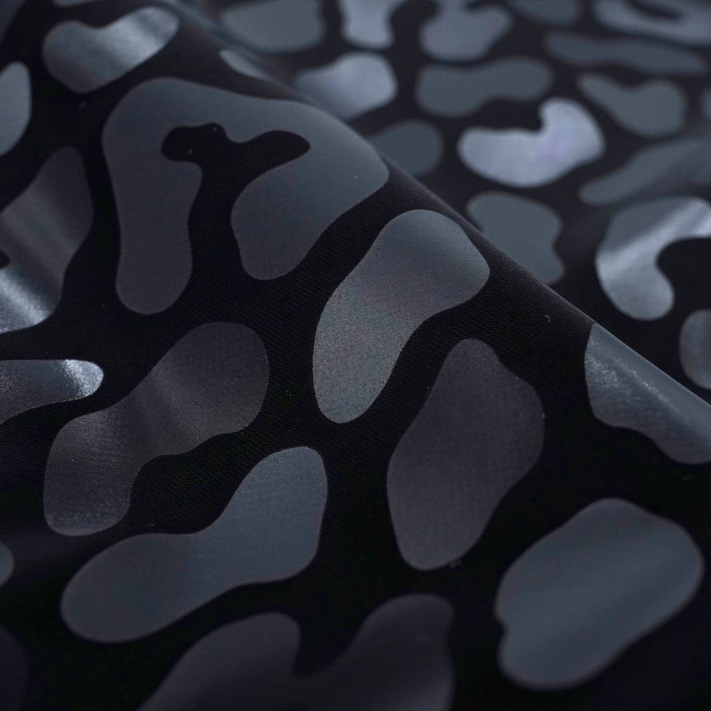 HK504 - Prowl Polyester spandex Slick Vinyl Fabric | Blue Moon Fabrics