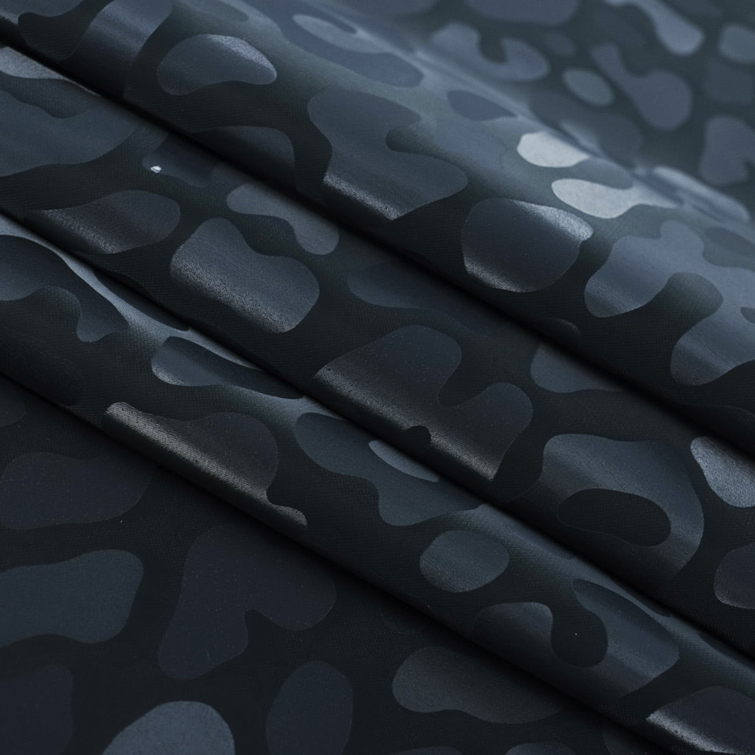 HK504 - Prowl Polyester spandex Slick Vinyl Fabric | Blue Moon Fabrics