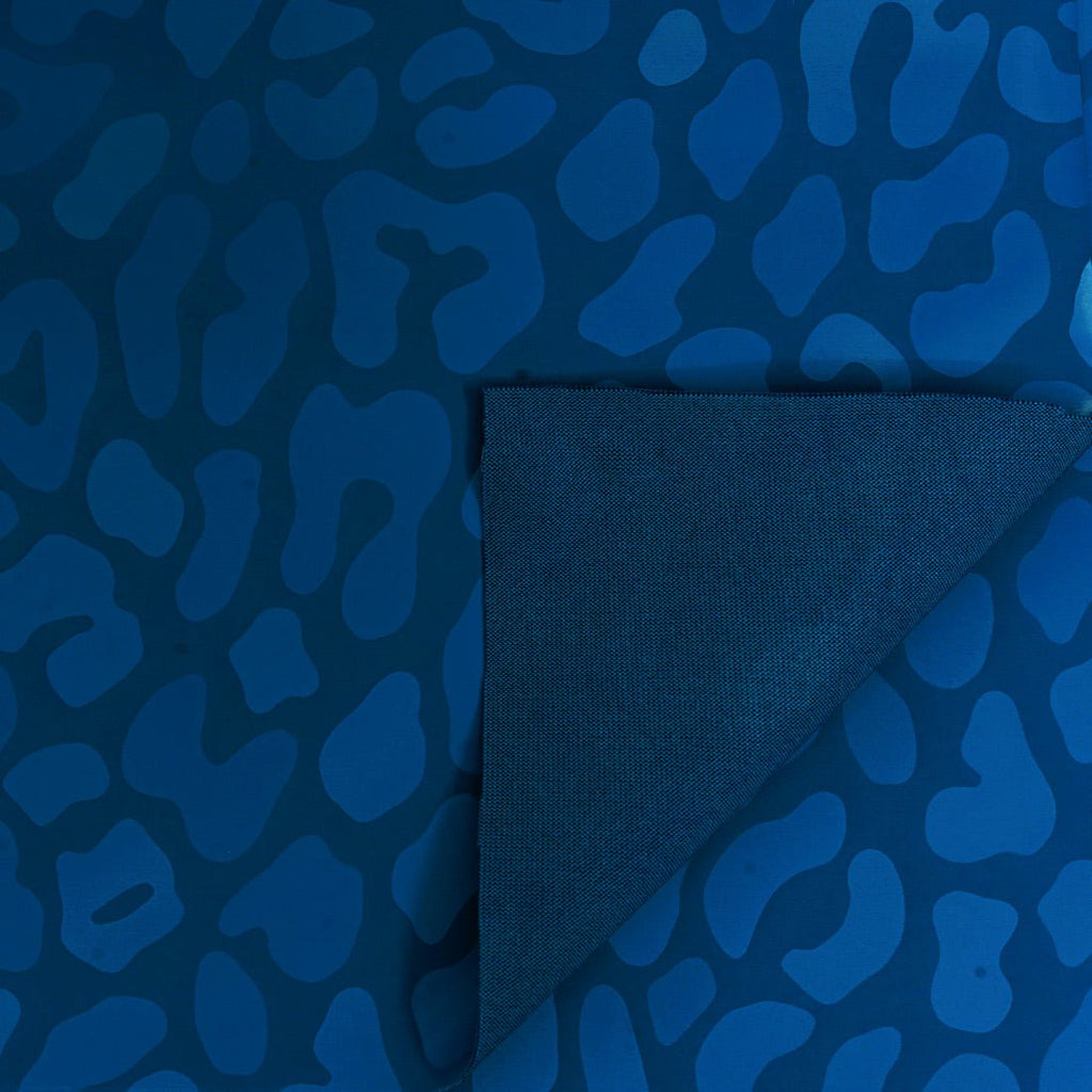 HK504 - Prowl Polyester spandex Slick Vinyl Fabric | Blue Moon Fabrics