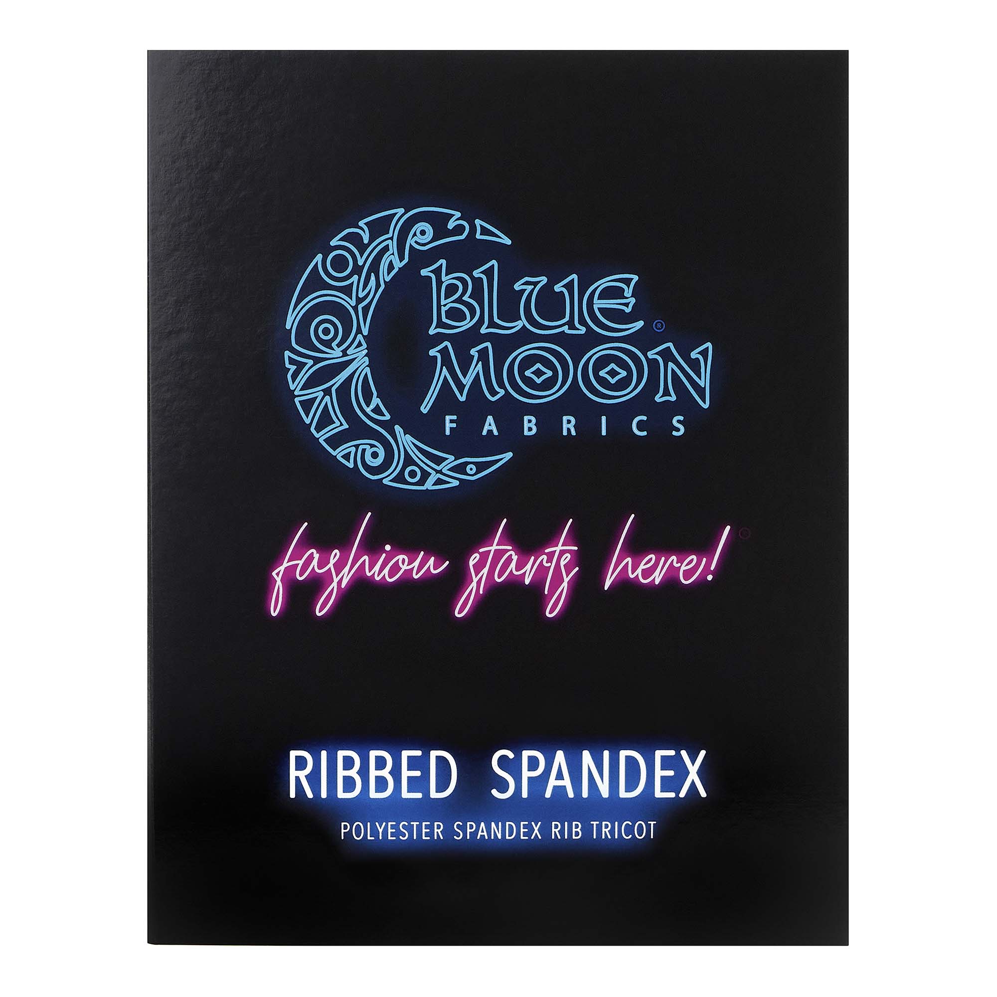 HK424 - Ribbed Spandex Color Card | Blue Moon Fabrics